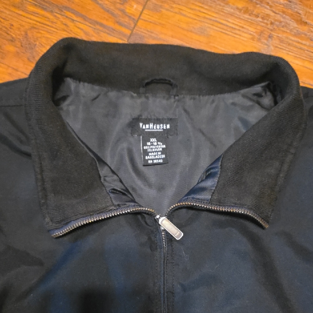 Van Heusen Black Zip Jacket
